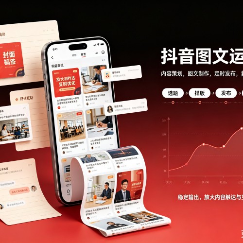 舞钢抖音图文代运营服务
